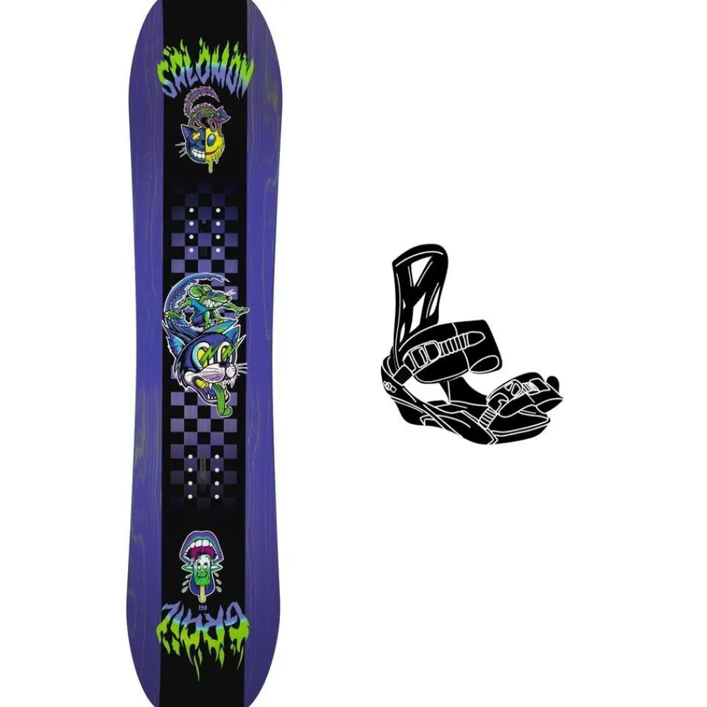 Snowboard Enfant|Créez Votre Pack<Salomon Planche Snowboard Grail
