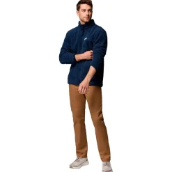 Polaire Homme|Veste De Ski<Columbia Polaire Rugged Ridge High Pile Full Zip Collegiate Navy