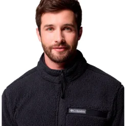 Outlet Polaire Rugged Ridge High Pile Full Zip Black Homme Polaire Homme|Veste De Ski