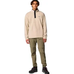 Polaire Homme|Veste De Ski<Columbia Polaire Steens Mountain Half Snap II Ancient Fossil Black