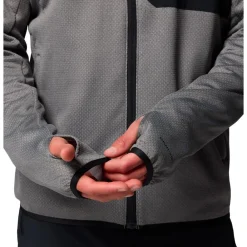 Polaire Homme|Veste De Ski<Columbia Polaire Triple Canyon Grid Fleece Fz II City Grey