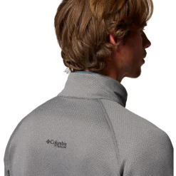 Polaire Homme|Veste De Ski<Columbia Polaire Triple Canyon Grid Fleece Fz II City Grey