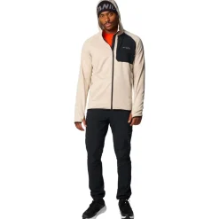 Clearance Polaire Triple Canyon Grid Fleece Fz II Dark Stone Black Homme Polaire Homme|Veste De Ski