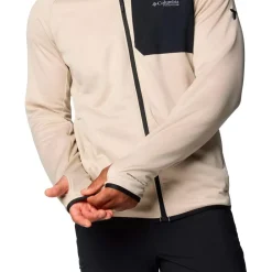 Clearance Polaire Triple Canyon Grid Fleece Fz II Dark Stone Black Homme Polaire Homme|Veste De Ski