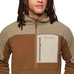 Polaire Homme|Veste De Ski<Cotopaxi Polaire Abrazo Fleece Half Zip Jacket M Stone And Dune