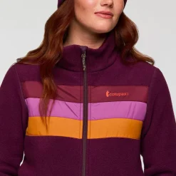 Polaire Teca Fleece Full-Zip Jacket W Slot Canyon Femme Polaire Femme|Veste De Ski