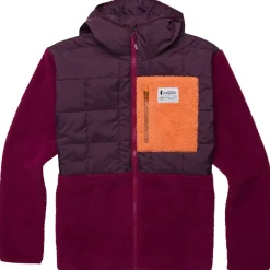 Sale Polaire Trico Hybrid Hooded Jacket W Blackberry And Jam Femme Polaire Femme|Veste De Ski