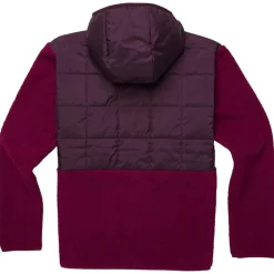 Sale Polaire Trico Hybrid Hooded Jacket W Blackberry And Jam Femme Polaire Femme|Veste De Ski