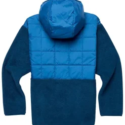 Discount Polaire Trico Hybrid Hooded Jacket Deep Sea Homme Polaire Homme|Veste De Ski