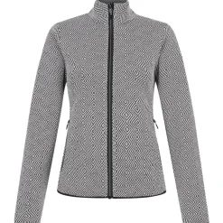 Best Polaire Descend Black White Femme Polaire Femme|Veste De Ski