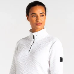 New Polaire Glamorize II Midlayer White Femme Polaire Femme|Veste De Ski