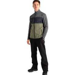 Polaire Venture Fleece Charcoal Grey Black Marl Olivine Green Homme Polaire Homme|Veste De Ski