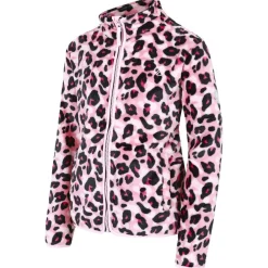 Outlet Polaire Zesty Fleece Dusty Rose Leopard Print Enfant Polaire Enfant|Veste De Ski