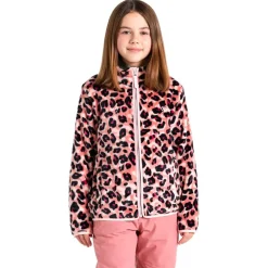 Outlet Polaire Zesty Fleece Dusty Rose Leopard Print Enfant Polaire Enfant|Veste De Ski