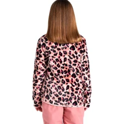 Outlet Polaire Zesty Fleece Dusty Rose Leopard Print Enfant Polaire Enfant|Veste De Ski