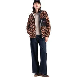 Polaire Femme|Polaire Homme<Flotte Polaire Monge New Leopard Ombre