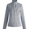 Polaire Femme|Veste De Ski<Fusalp Polaire Orion Print Diamant Oxygen Petit