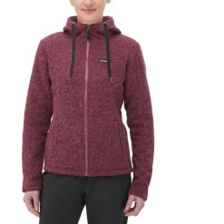 Sale Polaire Cali Hoodie W Wine Femme Polaire Femme|Veste De Ski