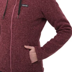 Sale Polaire Cali Hoodie W Wine Femme Polaire Femme|Veste De Ski