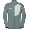 Veste De Ski|Polaire Homme<Mammut Polaire Taiss Light Ml Jacket Men Strata Silver Sage