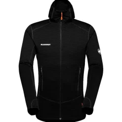 Online Polaire Taiss Light ML Hooded Jacket Black Homme Polaire Homme|Veste De Ski
