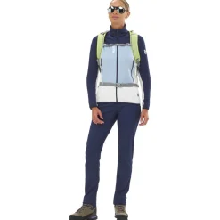 Polaire Femme|Veste De Ski<Millet Polaire Fusion Grid Jkt W Foggy Dew Saphir