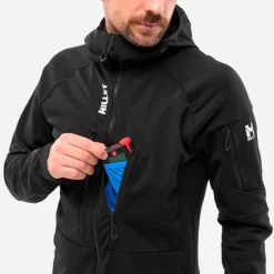 Veste De Ski|Polaire Homme<Millet Polaire Pierra Ment Hoodie M Black Noir