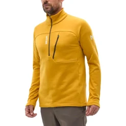 Sale Polaire Seneca Fleece Po Zip Safran Homme Polaire Homme|Veste De Ski