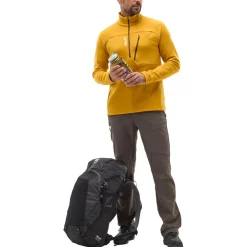 Sale Polaire Seneca Fleece Po Zip Safran Homme Polaire Homme|Veste De Ski