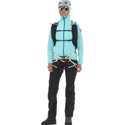 Hot Polaire Trilogy Icon Hoodie W Aruba Blue Femme Polaire Femme|Veste De Ski