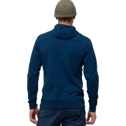 Veste De Ski|Polaire Homme<Norrona Polaire Falketind Warmwool2 Stretch Zip Hood Indigo Night