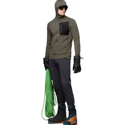 Polaire Homme|Veste De Ski<Norrona Polaire Falketind Power Grid Hood Beluga