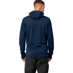 Hot Polaire Falketind Warm2 Octa Hood M's Indigo Night Homme Polaire Homme|Veste De Ski