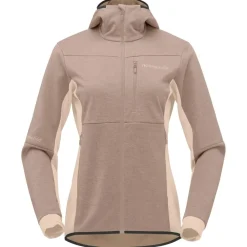 Sale Polaire  Falketind Warm2 Octa Hood W's Winter Twig Femme Polaire Femme|Veste De Ski