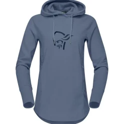 Polaire Femme|Sweat - Pull - Poncho<Norrona Polaire Femund Warm 2 Hood W Vintage Indigo
