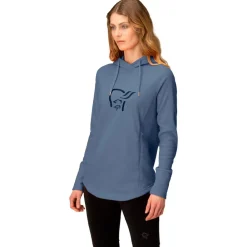 Polaire Femme|Sweat - Pull - Poncho<Norrona Polaire Femund Warm 2 Hood W Vintage Indigo