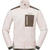Polaire Homme|Veste De Ski<Norrona Polaire Trollveggen Warm 3 Jacket M's Whisper White