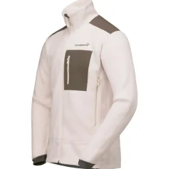 Polaire Homme|Veste De Ski<Norrona Polaire Trollveggen Warm 3 Jacket M's Whisper White