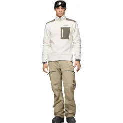 Polaire Homme|Veste De Ski<Norrona Polaire Trollveggen Warm 3 Jacket M's Whisper White