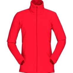 Sale Polaire Women's Falketind Warm1 True Red Femme Polaire Femme|Veste De Ski