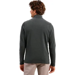 Polaire Homme|Veste De Ski<Odlo Polaire Roy Mid Layer 1/2 Zip Shale Grey Black Stripes