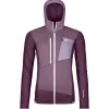 Sale Polaire Fleece Grid Hoody W Dark Wild Berry Femme Polaire Femme|Veste De Ski