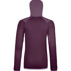 Sale Polaire Fleece Grid Hoody W Dark Wild Berry Femme Polaire Femme|Veste De Ski