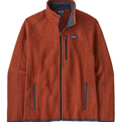 Polaire M's Better Sweater Jkt Burnished Red Homme Polaire Homme|Veste De Ski