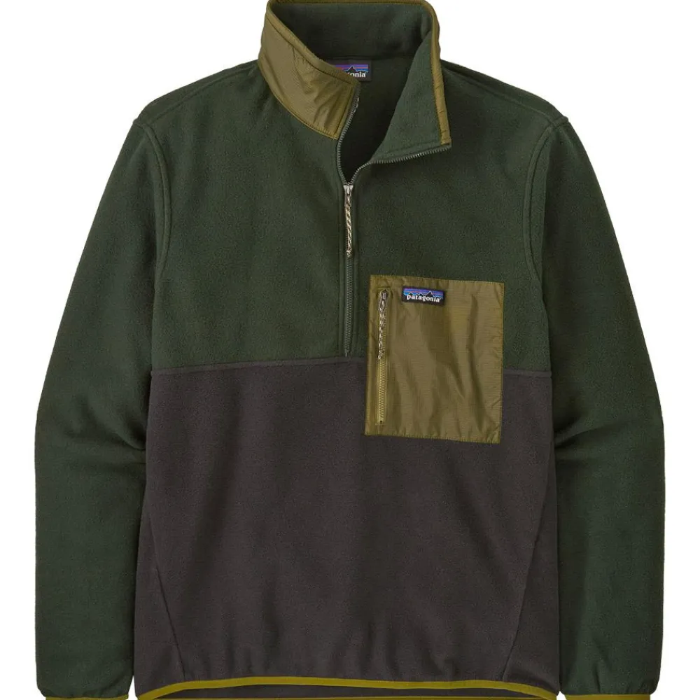 Veste De Ski|Polaire Homme<Patagonia Polaire M's Microdini 1/2 Zip Pullover Black
