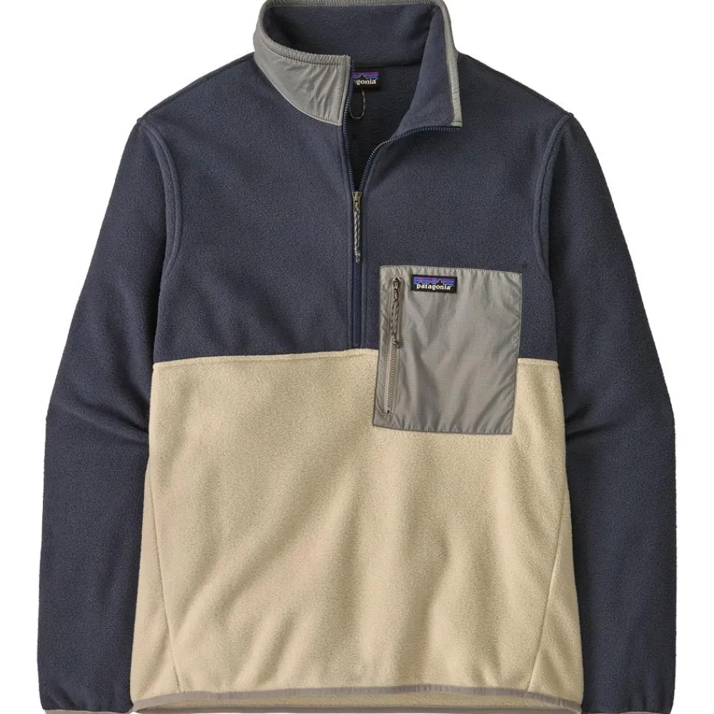 Best Polaire M's Microdini 1/2 Zip Pullover Pelican Homme Veste De Ski|Polaire Homme