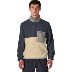 Best Polaire M's Microdini 1/2 Zip Pullover Pelican Homme Veste De Ski|Polaire Homme
