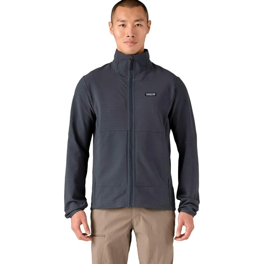 Discount Polaire M's R1 Techface Jkt Smolder Blue Homme Polaire Homme|Veste Randonnée