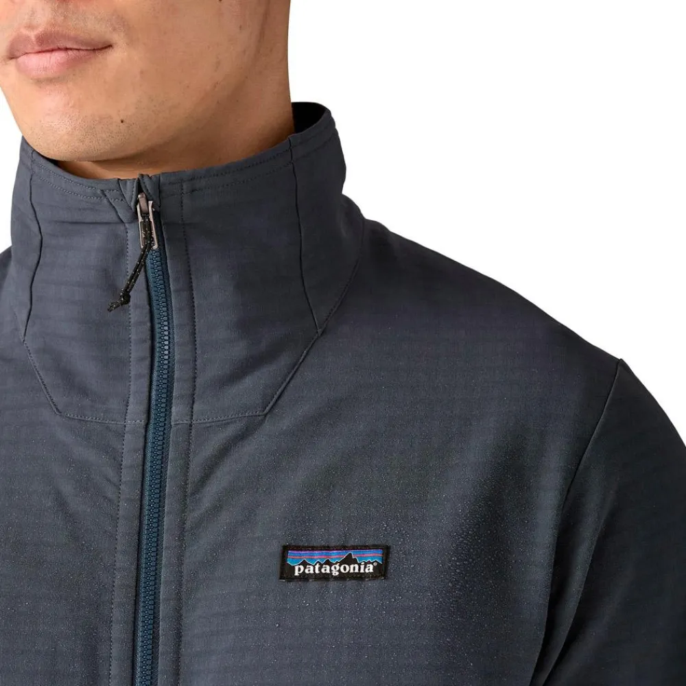 Discount Polaire M's R1 Techface Jkt Smolder Blue Homme Polaire Homme|Veste Randonnée