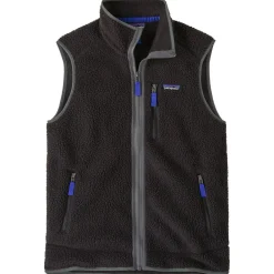 Polaire Homme|Veste De Ski<Patagonia Polaire M's Retro Pile Vest Black Forge Grey
